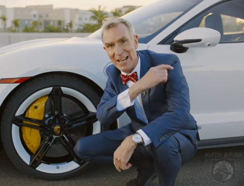 Bill nye 2024 porsche taycan